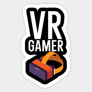 VR Gamer Sticker